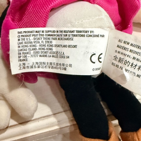 Disney Minnie Mouse Safari Plush - Pink and Brown - Picture 4 of 5